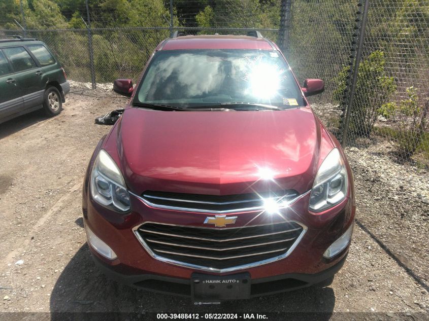 2016 Chevrolet Equinox Lt VIN: 2GNFLFEK9G6194731 Lot: 39488412