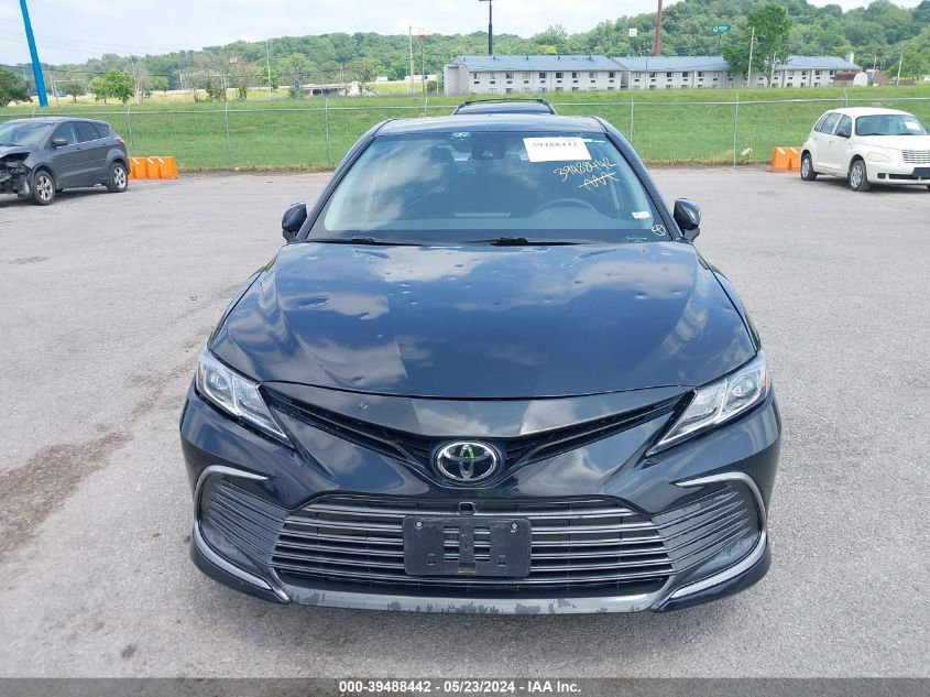 2022 Toyota Camry Le VIN: 4T1C11AK2NU007768 Lot: 39488442