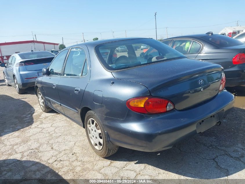 2000 Hyundai Elantra Gls VIN: KMHJF35F0YU048065 Lot: 39488451