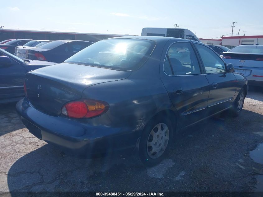 2000 Hyundai Elantra Gls VIN: KMHJF35F0YU048065 Lot: 39488451