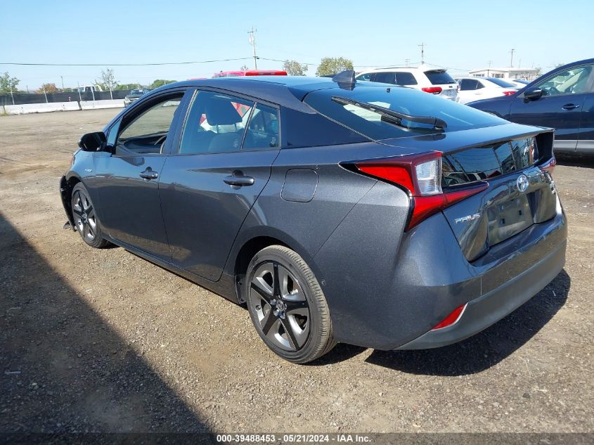 2020 Toyota Prius Limited VIN: JTDKARFU9L3107443 Lot: 39488453