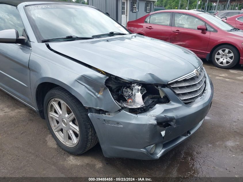 2008 Chrysler Sebring Touring VIN: 1C3LC55R78N689708 Lot: 39488455