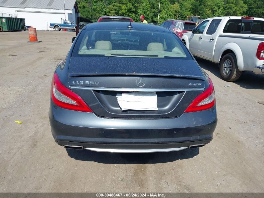 2014 Mercedes-Benz Cls 550 4Matic VIN: WDDLJ9BB6EA098388 Lot: 39488467