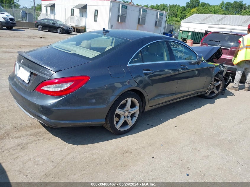 2014 Mercedes-Benz Cls 550 4Matic VIN: WDDLJ9BB6EA098388 Lot: 39488467