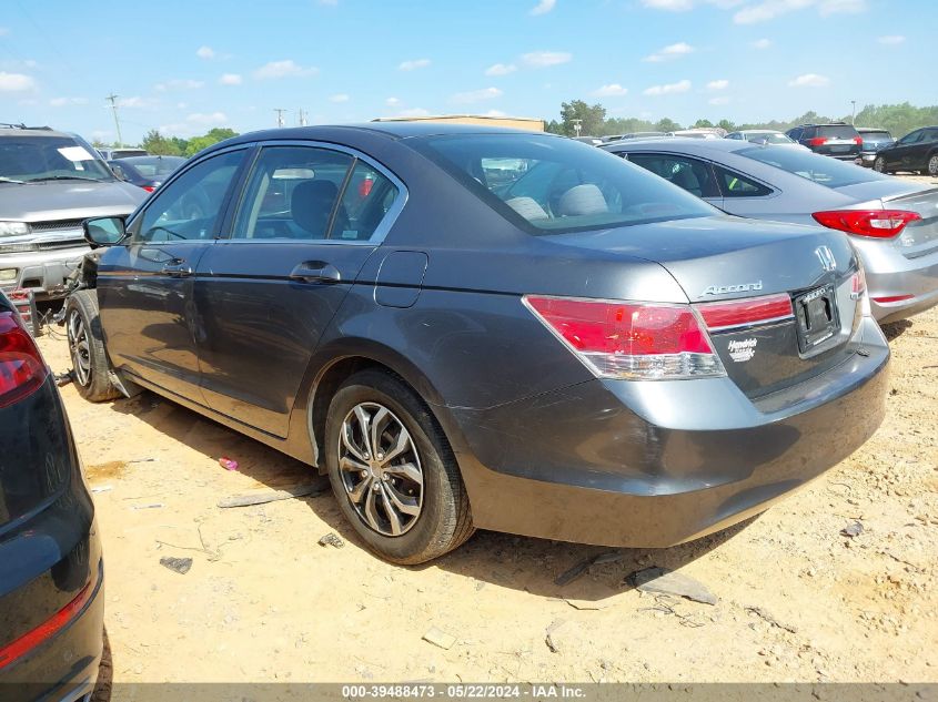 2011 Honda Accord 2.4 Lx VIN: 1HGCP2F3XBA110140 Lot: 39488473