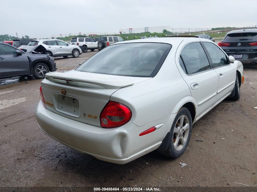 2000 Nissan Maxima Gle/Gxe/Se VIN: JN1CA31D6YT555335 Lot: 39488484