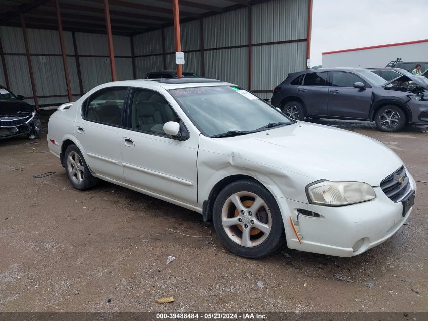 2000 Nissan Maxima Gle/Gxe/Se VIN: JN1CA31D6YT555335 Lot: 39488484