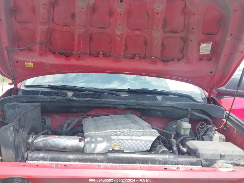 2008 Toyota Tundra Base 5.7L V8 VIN: 5TFRV54168X050526 Lot: 39488502