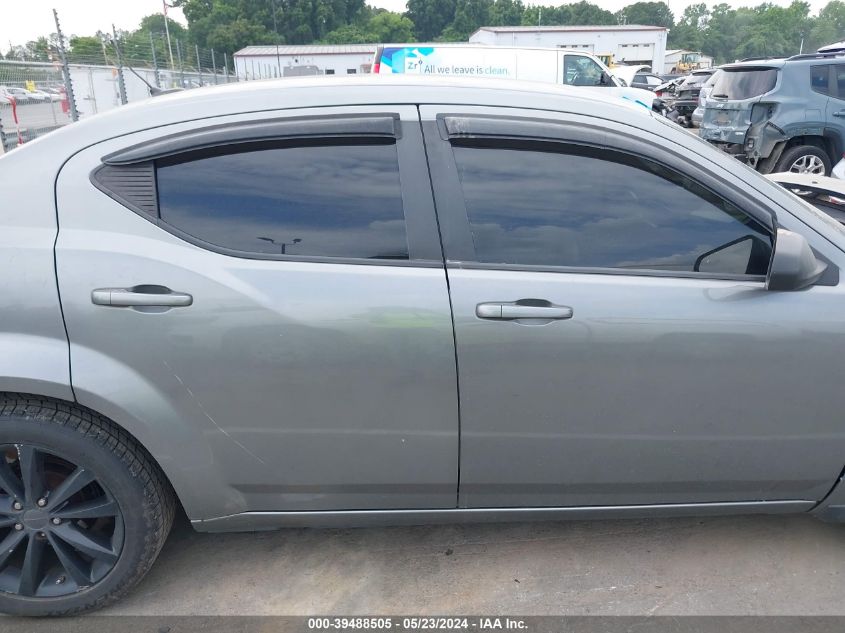 2012 Dodge Avenger Se VIN: 1C3CDZAB8CN122638 Lot: 39488505