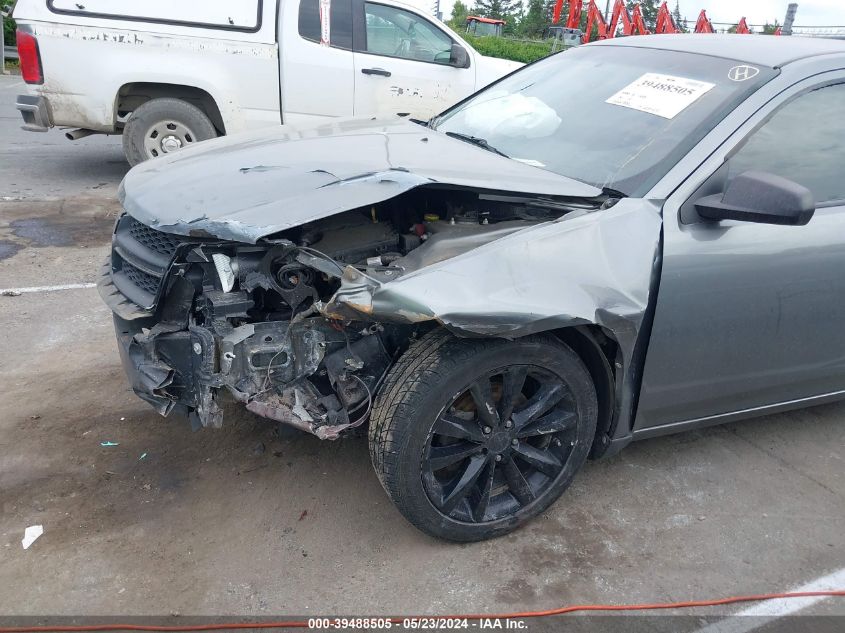 2012 Dodge Avenger Se VIN: 1C3CDZAB8CN122638 Lot: 39488505