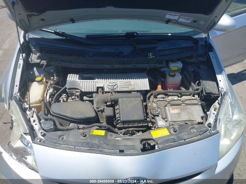 2010 Toyota Prius Iv VIN: JTDKN3DUXA0235855 Lot: 39488508