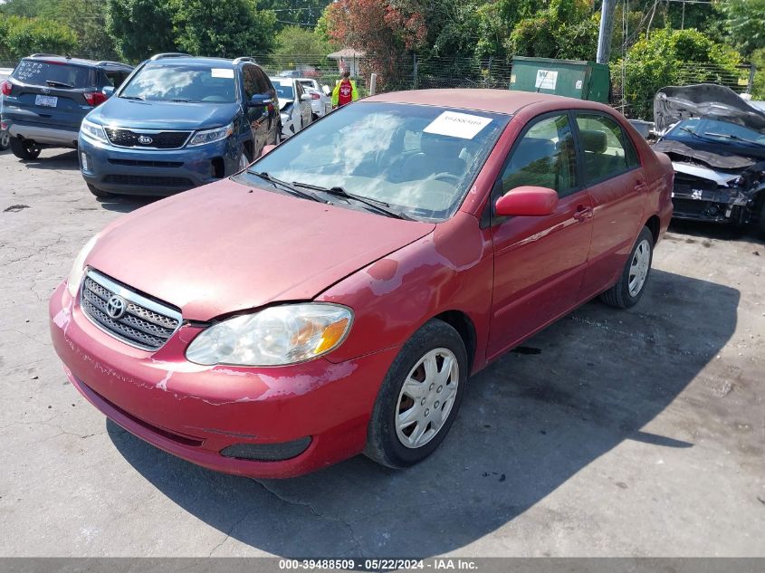 2006 Toyota Corolla Ce/Le/S VIN: 1NXBR32E56Z722201 Lot: 39488509