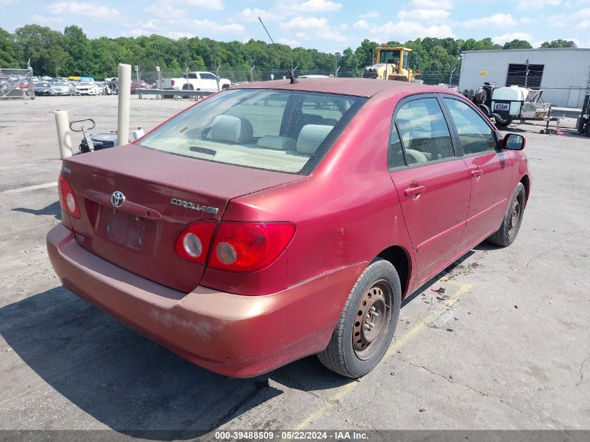 2006 Toyota Corolla Ce/Le/S VIN: 1NXBR32E56Z722201 Lot: 39488509