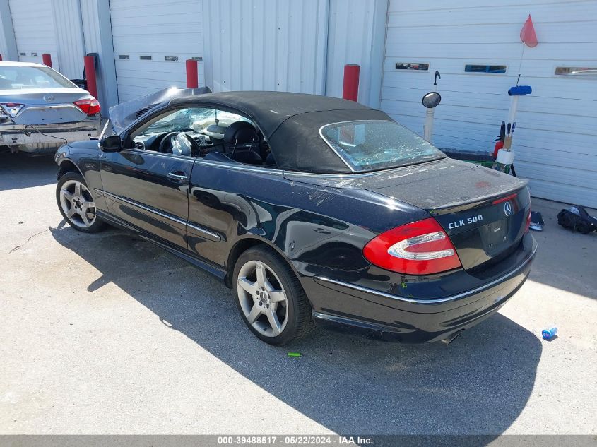 2005 Mercedes-Benz Clk 500 VIN: WDBTK75J15F142216 Lot: 39488517