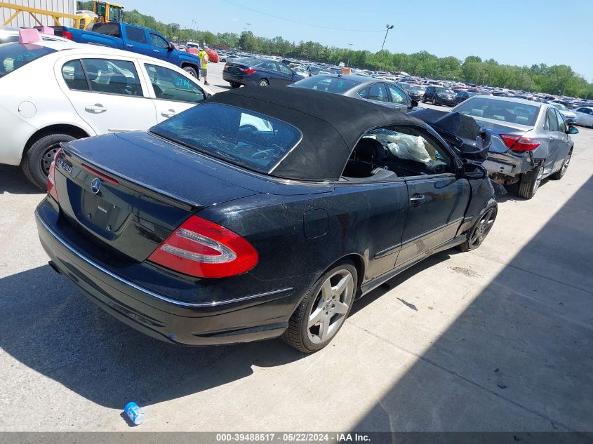 2005 Mercedes-Benz Clk 500 VIN: WDBTK75J15F142216 Lot: 39488517