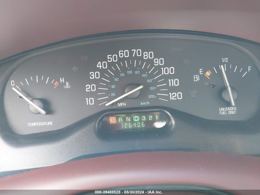 1997 Buick Century Limited VIN: 2G4WY52M1V1450313 Lot: 39488528