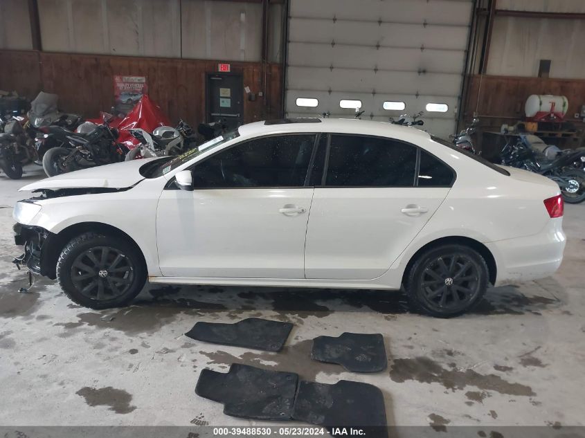 2011 Volkswagen Jetta 2.5L Se VIN: 3VWBZ7AJ6BM319253 Lot: 39488530