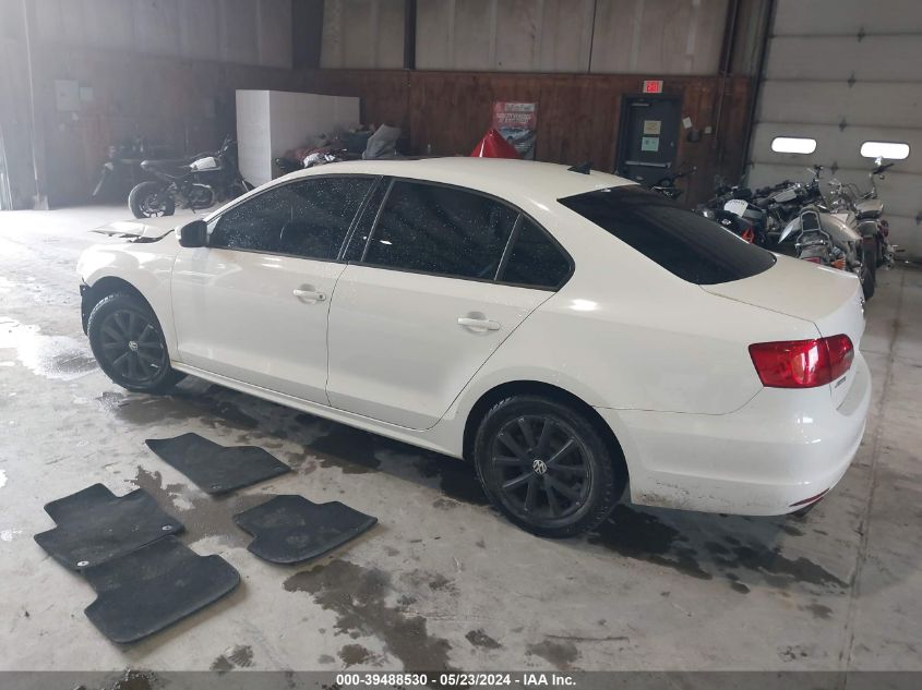 2011 Volkswagen Jetta 2.5L Se VIN: 3VWBZ7AJ6BM319253 Lot: 39488530