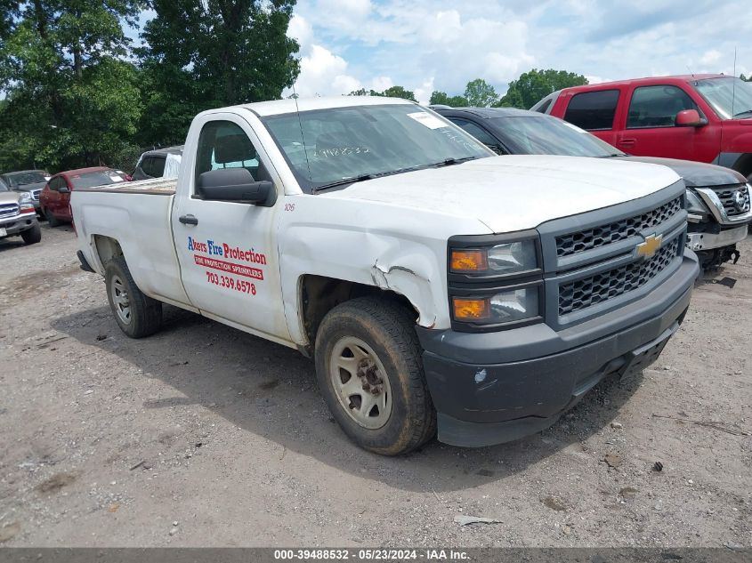 2014 Chevrolet Silverado 1500 Work Truck 1Wt VIN: 1GCNCPEH3EZ214455 Lot: 39488532