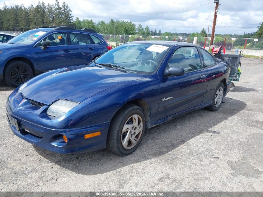 2002 Pontiac Sunfire Se VIN: 1G2JB124427242535 Lot: 39488535