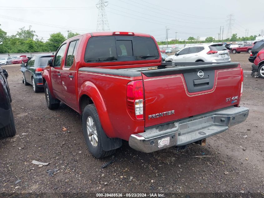 2017 Nissan Frontier Sv VIN: 1N6DD0EV5HN722554 Lot: 39488536