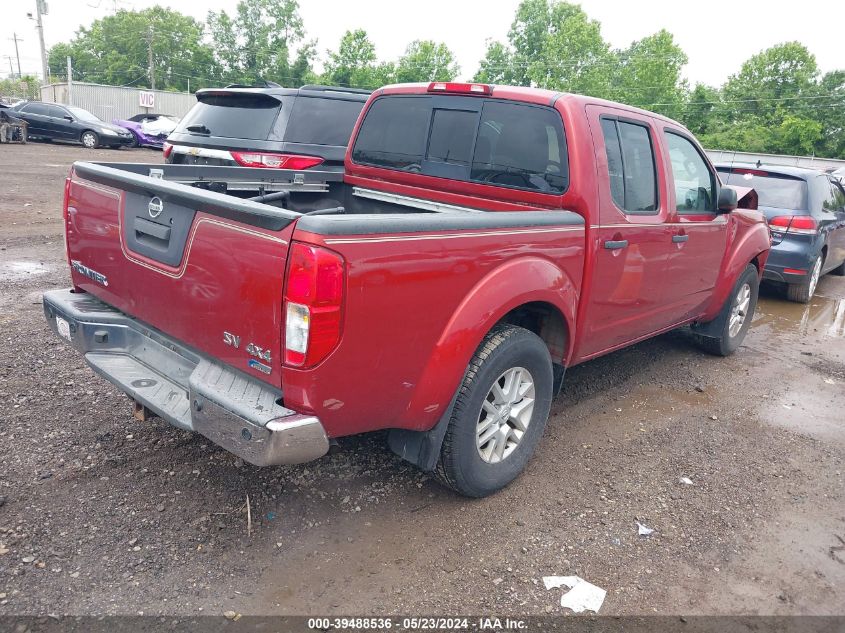 2017 Nissan Frontier Sv VIN: 1N6DD0EV5HN722554 Lot: 39488536