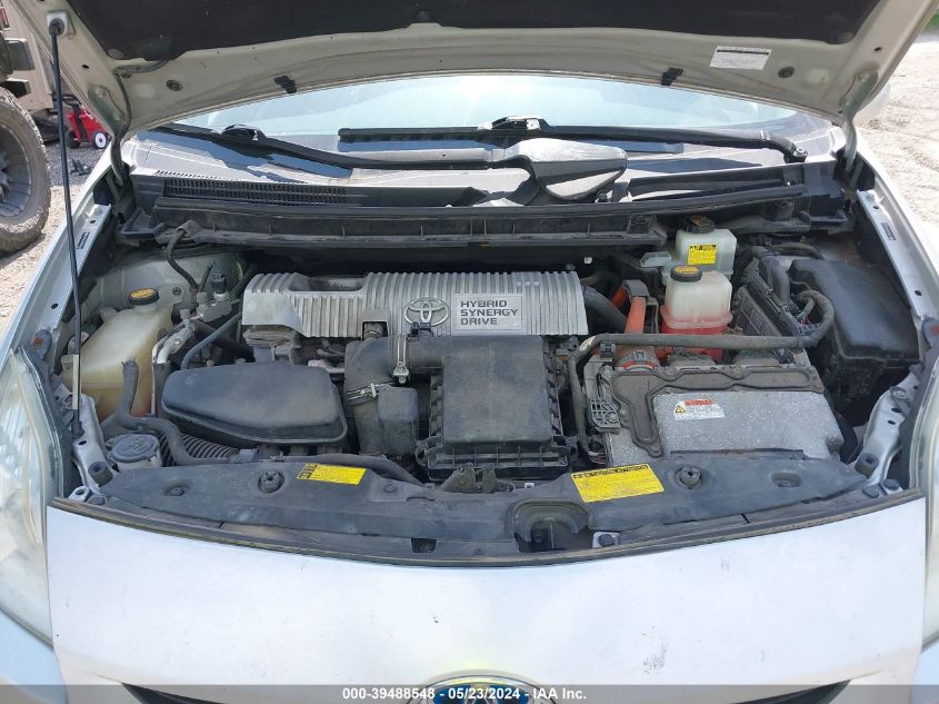 2010 Toyota Prius Ii VIN: JTDKN3DU9A0069845 Lot: 39488548