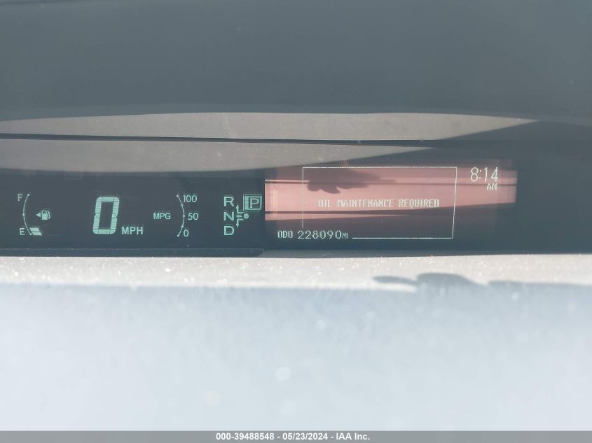 2010 Toyota Prius Ii VIN: JTDKN3DU9A0069845 Lot: 39488548