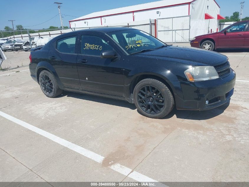 2014 Dodge Avenger Sxt VIN: 1C3CDZCB6EN222561 Lot: 39488550