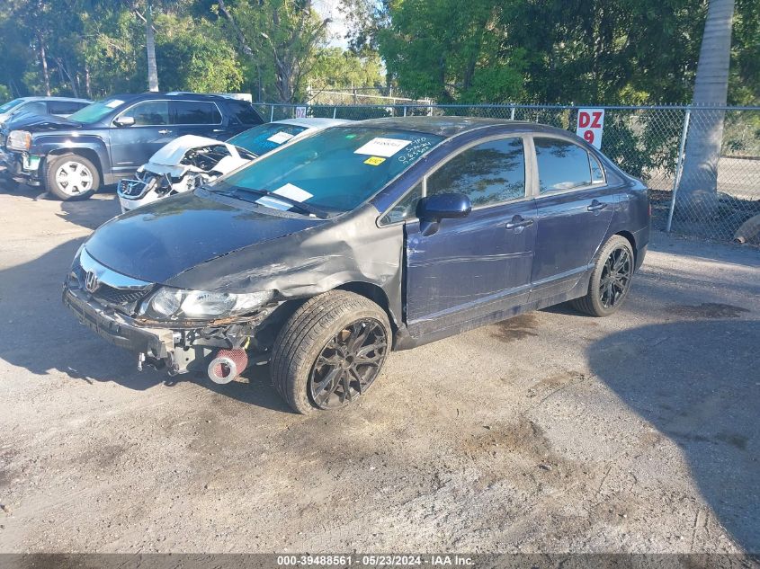 2010 Honda Civic Sdn Lx-S VIN: 19XFA1F69AE065303 Lot: 39488561