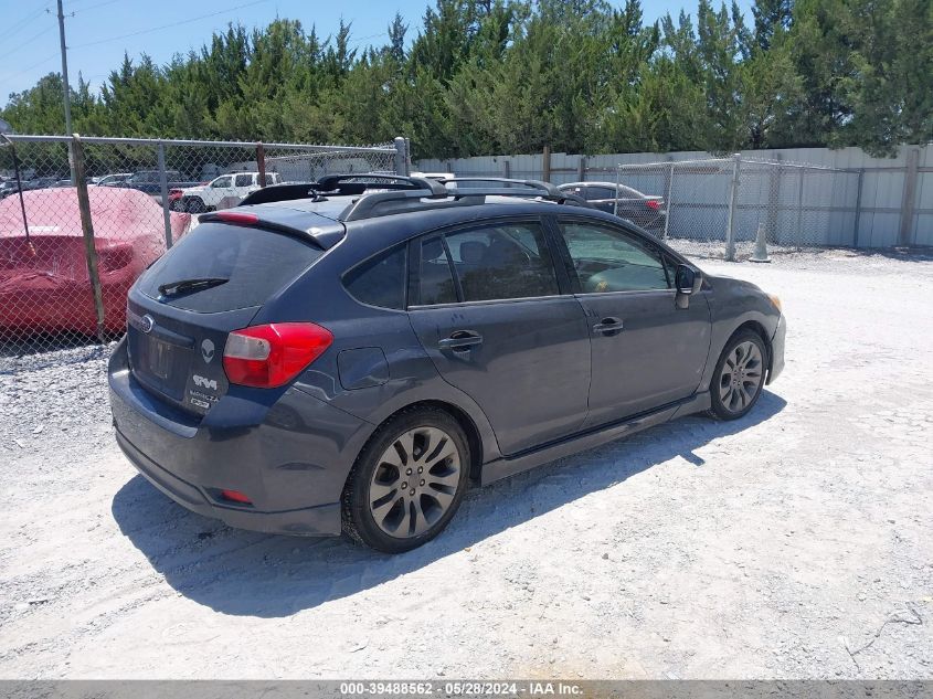 2013 Subaru Impreza 2.0I Sport Premium VIN: JF1GPAL60DH823637 Lot: 39488562