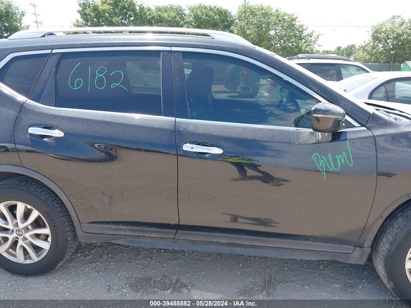 2019 Nissan Rogue Sv VIN: KNMAT2MV4KP515624 Lot: 39488582