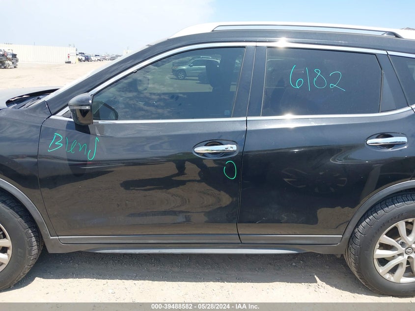 2019 Nissan Rogue Sv VIN: KNMAT2MV4KP515624 Lot: 39488582