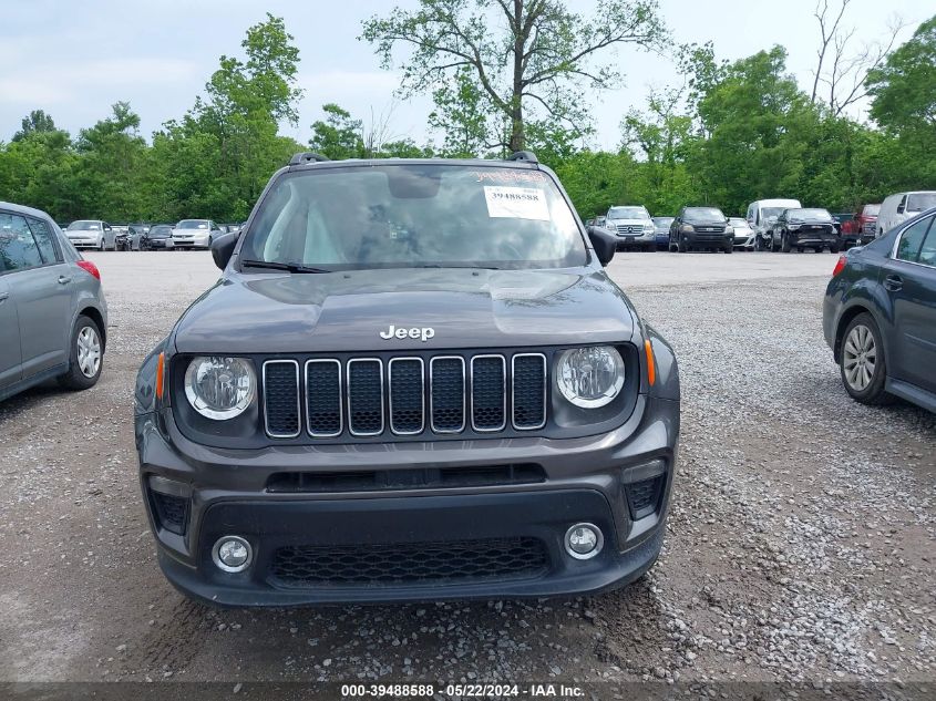 2020 Jeep Renegade Latitude 4X4 VIN: ZACNJBBB5LPK95220 Lot: 39488588