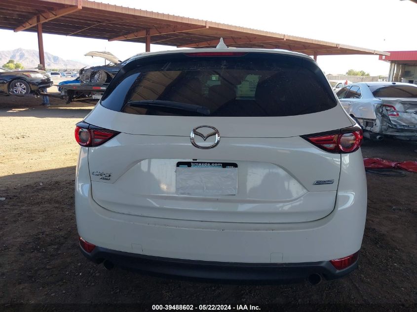 2017 Mazda Cx-5 Grand Touring VIN: JM3KFBDLXH0162163 Lot: 39488602