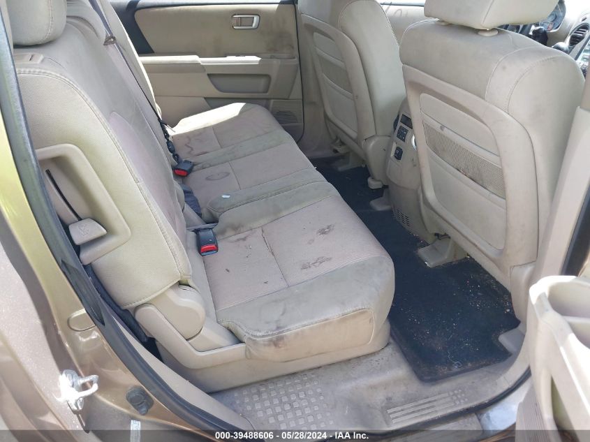 2011 Honda Pilot Ex VIN: 5FNYF3H44BB057025 Lot: 39488606