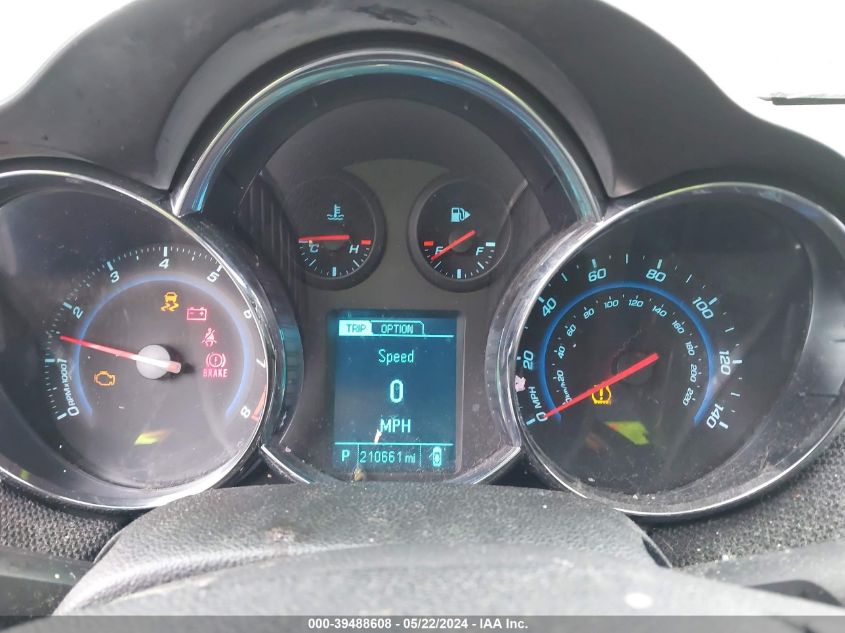 2013 Chevrolet Cruze Ltz VIN: 1G1PG5SB5D7301360 Lot: 39488608