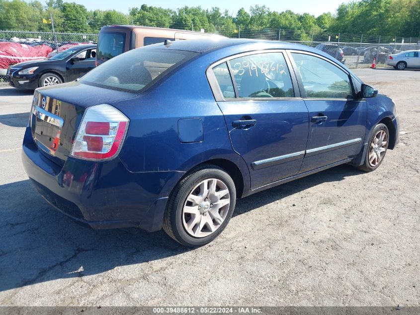 2010 Nissan Sentra 2.0S VIN: 3N1AB6AP7AL637438 Lot: 39488612