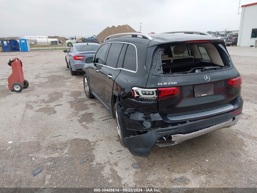 2020 Mercedes-Benz Glb 250 VIN: WDC4M4GB1LW003201 Lot: 39488614