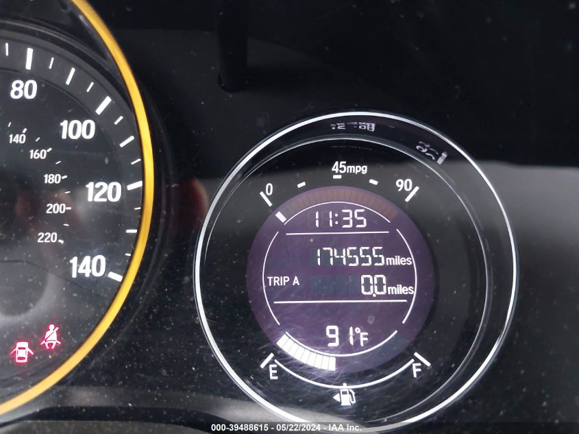 2016 Honda Hr-V Ex VIN: 3CZRU5H54GM753444 Lot: 39488615