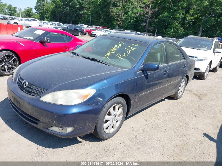 2004 Toyota Camry Xle VIN: 4T1BE30K74U345260 Lot: 39488617