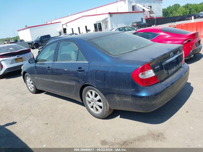 2004 Toyota Camry Xle VIN: 4T1BE30K74U345260 Lot: 39488617