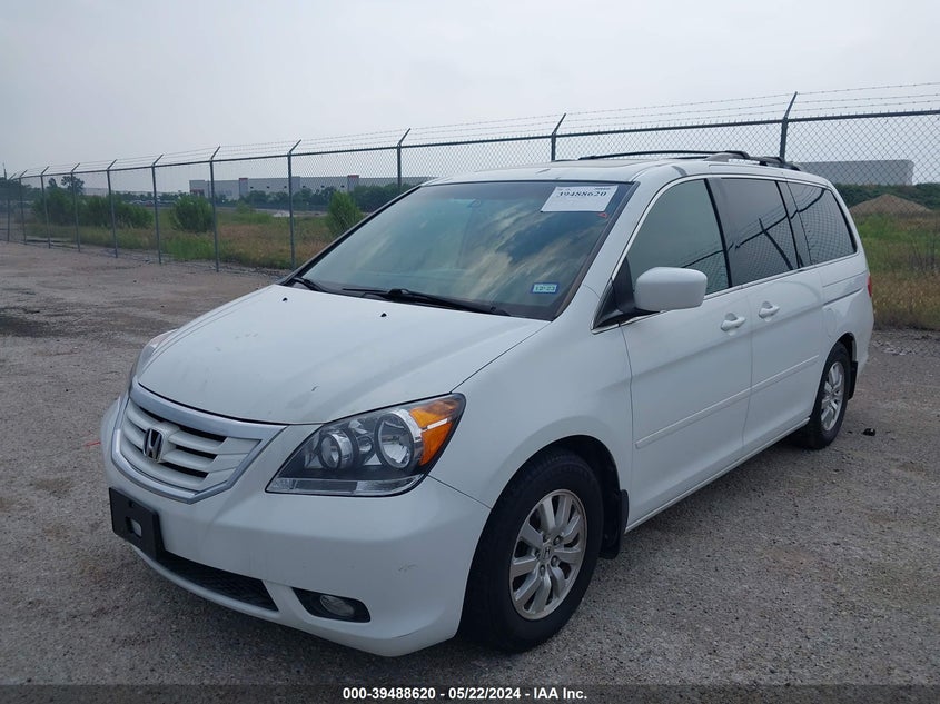2008 Honda Odyssey Ex-L VIN: 5FNRL38718B015010 Lot: 39488620