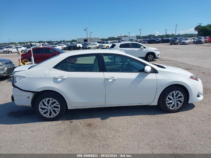 2017 Toyota Corolla Le VIN: 5YFBURHE5HP711342 Lot: 39488623