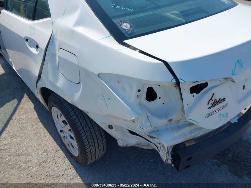 2017 Toyota Corolla Le VIN: 5YFBURHE5HP711342 Lot: 39488623