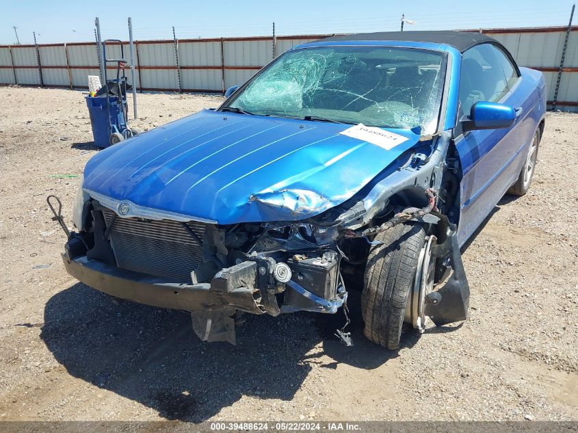 2008 Chrysler Sebring Limited VIN: 1C3LC65M68N243494 Lot: 39488624