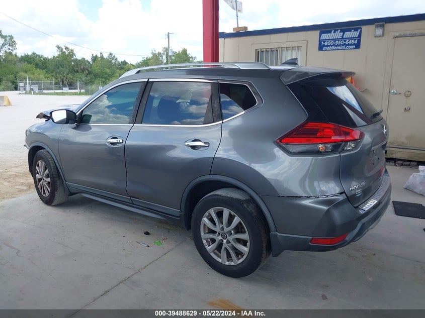 2017 Nissan Rogue Sv VIN: KNMAT2MT4HP541132 Lot: 39488629