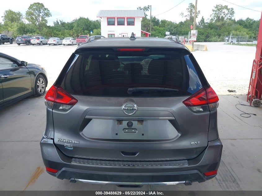 2017 Nissan Rogue Sv VIN: KNMAT2MT4HP541132 Lot: 39488629