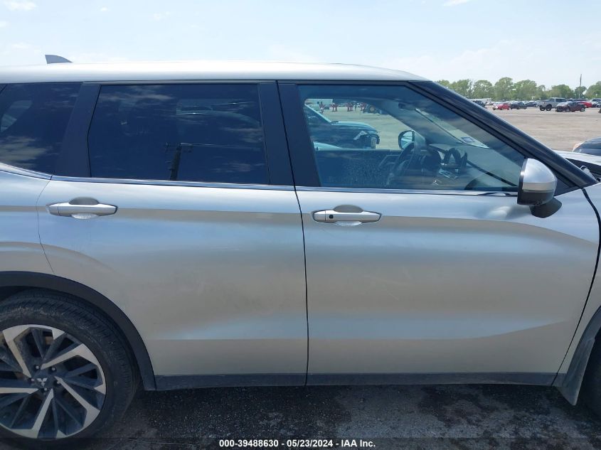 2024 Mitsubishi Outlander Se 2.5 2Wd VIN: JA4J3VA87RZ011836 Lot: 39488630