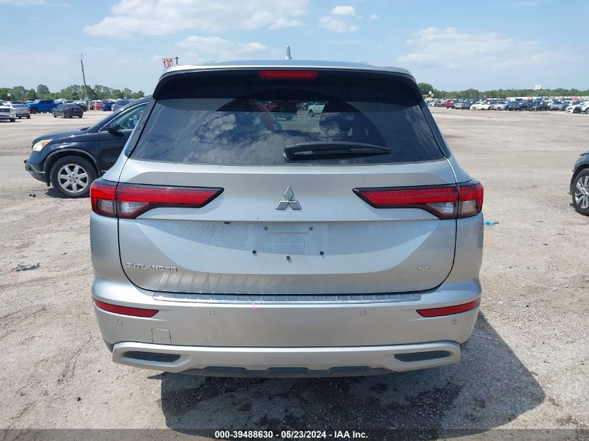 2024 Mitsubishi Outlander Se 2.5 2Wd VIN: JA4J3VA87RZ011836 Lot: 39488630